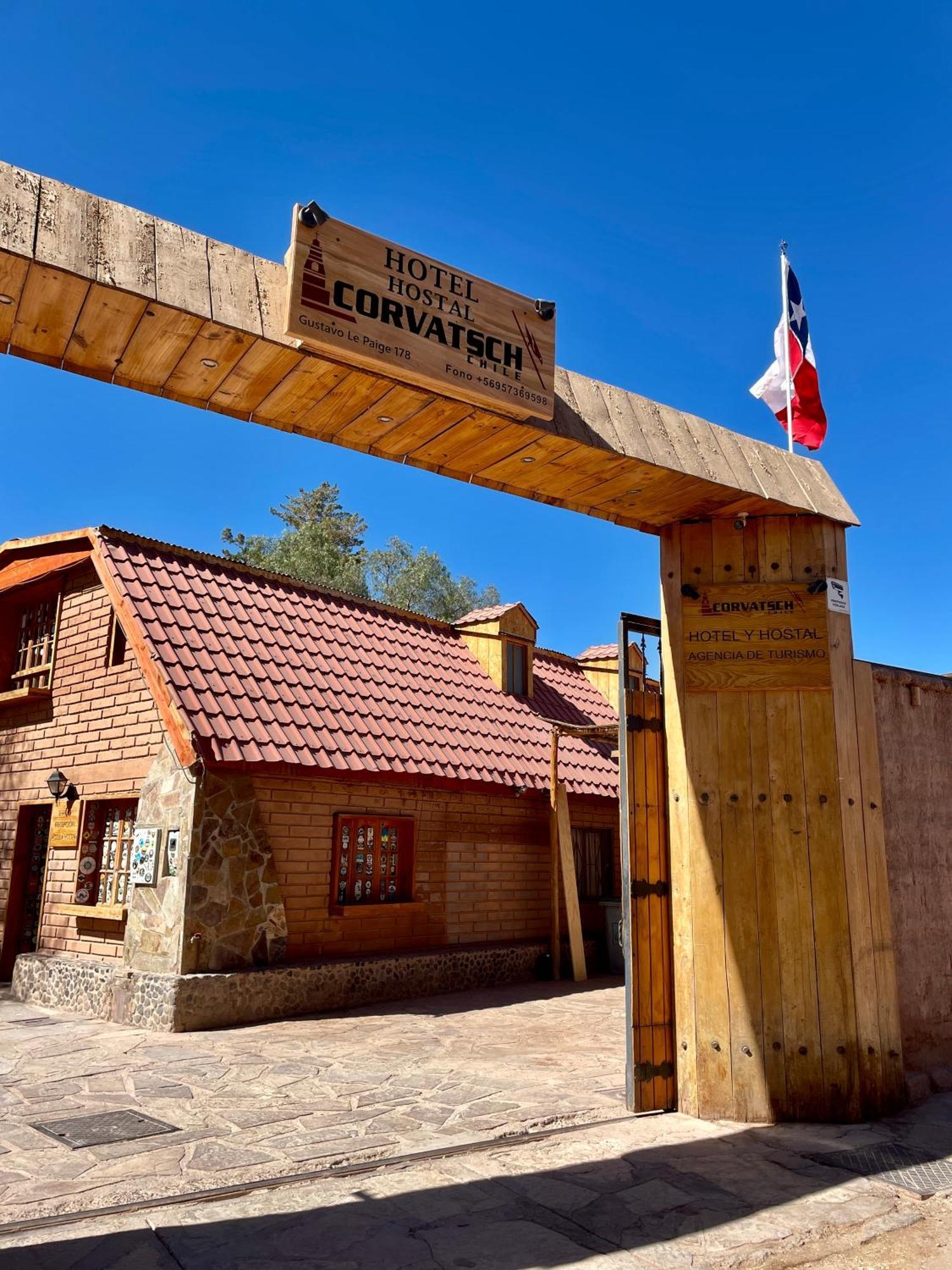 Hostal Corvatsch Chile San Pedro De Atacama Zewnętrze zdjęcie